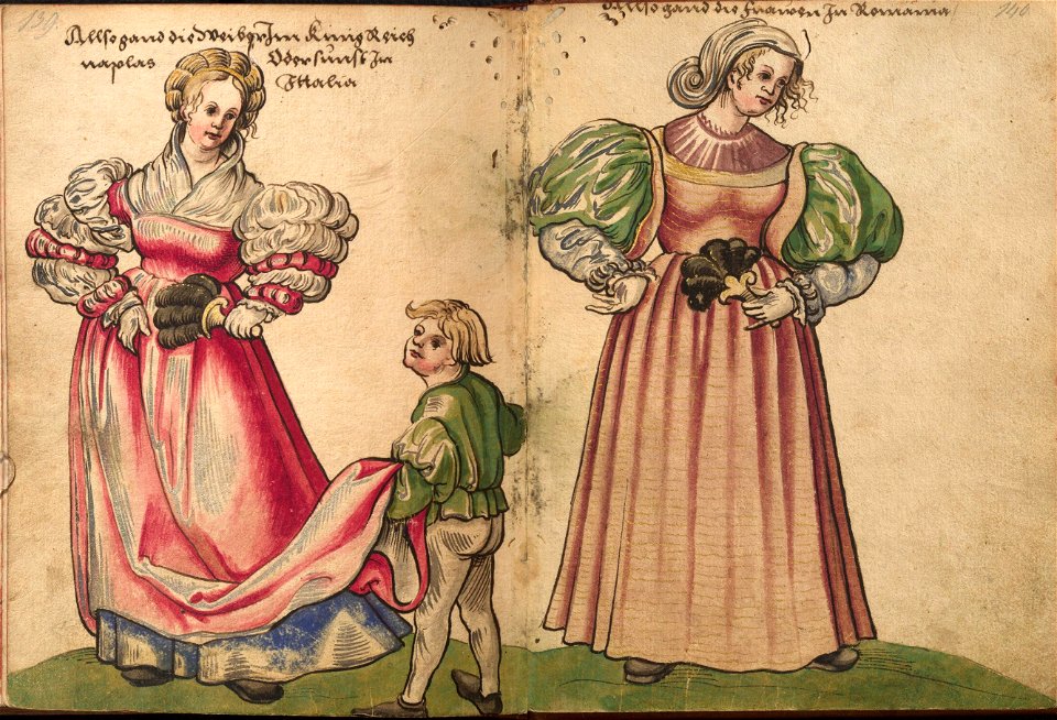 Weiditz Trachtenbuch 139-140