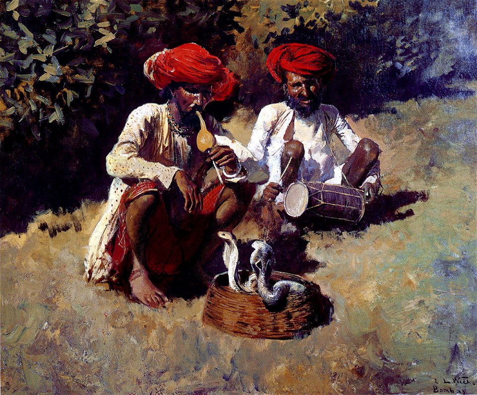 Weeks Edwin The Snake Charmers Bombay