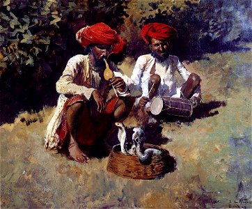 Weeks Edwin The Snake Charmers Bombay