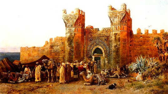 Weeks Edwin Lord Gate of Shehal Morocco
