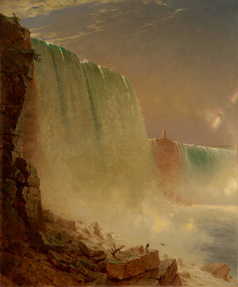John Ferguson Weir - Niagara Fall - 1928.384 - Yale University Art Gallery