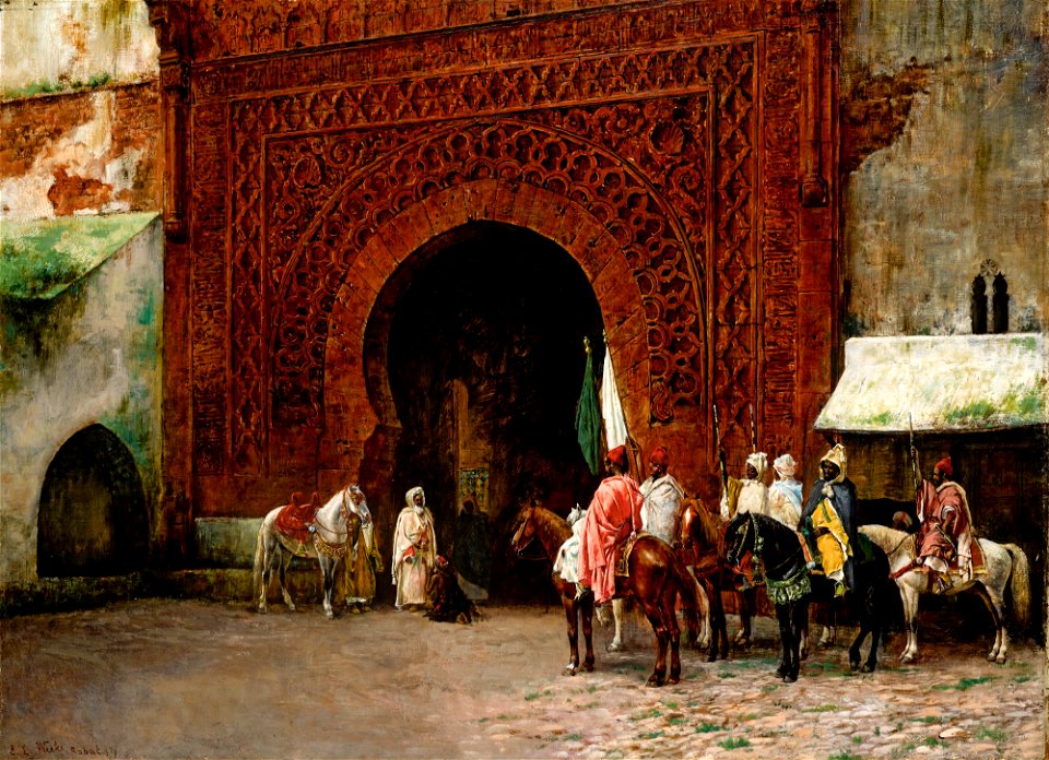 Rabat (The Red Gate) by Edwin Lord Weeks