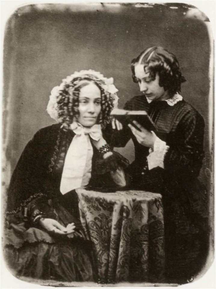 Wehnert, Bertha und Eduard - Die Vorleserin, Leipzig (Zeno Fotografie)