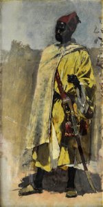 Edwin Lord Weeks - Moorish Guard - 2017.202.14 - Metropolitan Museum of Art