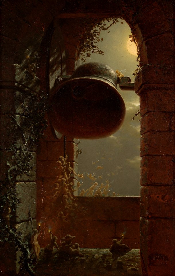 John Ferguson Weir - Christmas Eve - 1985.114.1 - Yale University Art Gallery
