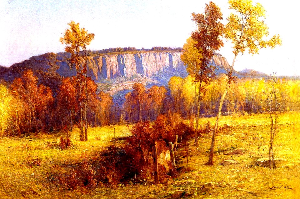 John Ferguson Weir - East Rock, New Haven (c.1901)