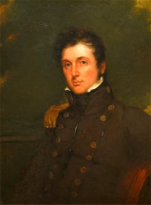 Portrait of Lt. Raymond Henry Jones Perry, USN by John Ferguson Weir