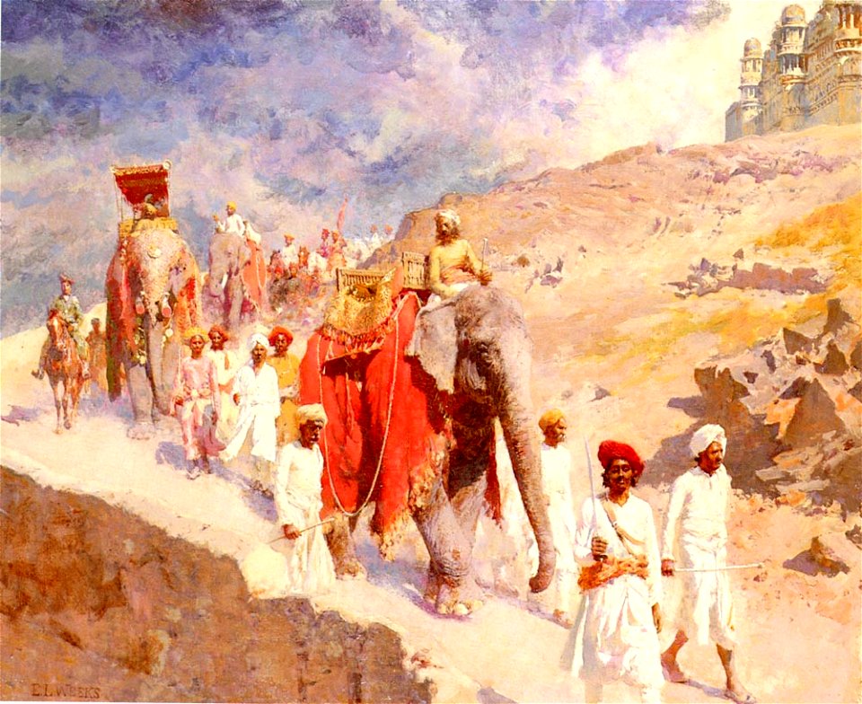 Weeks Edwin Lord An Indian Hunting Party