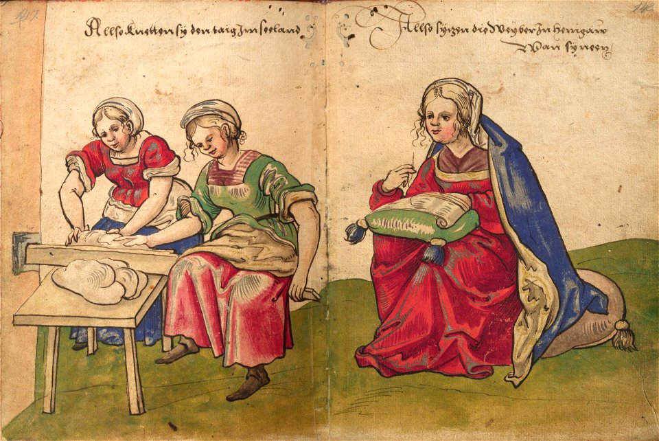 Weiditz Trachtenbuch 147-148