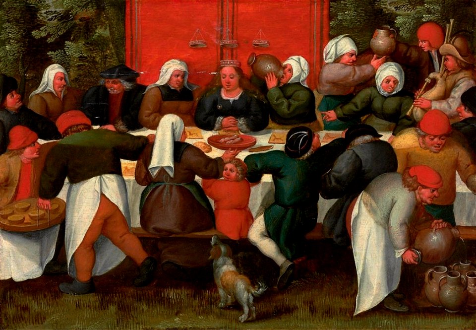 Marten van Cleve - The procession of the groom