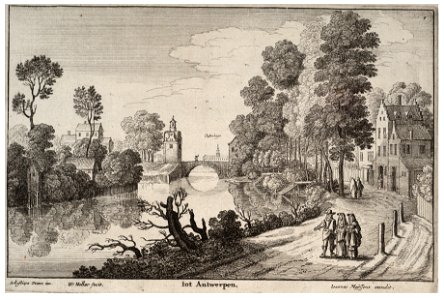 Wenceslas Hollar - Antwerp (State 2)