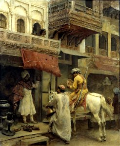 Edwin Lord Weeks - Street Scene in India - 1906.9.19 - Smithsonian American Art Museum