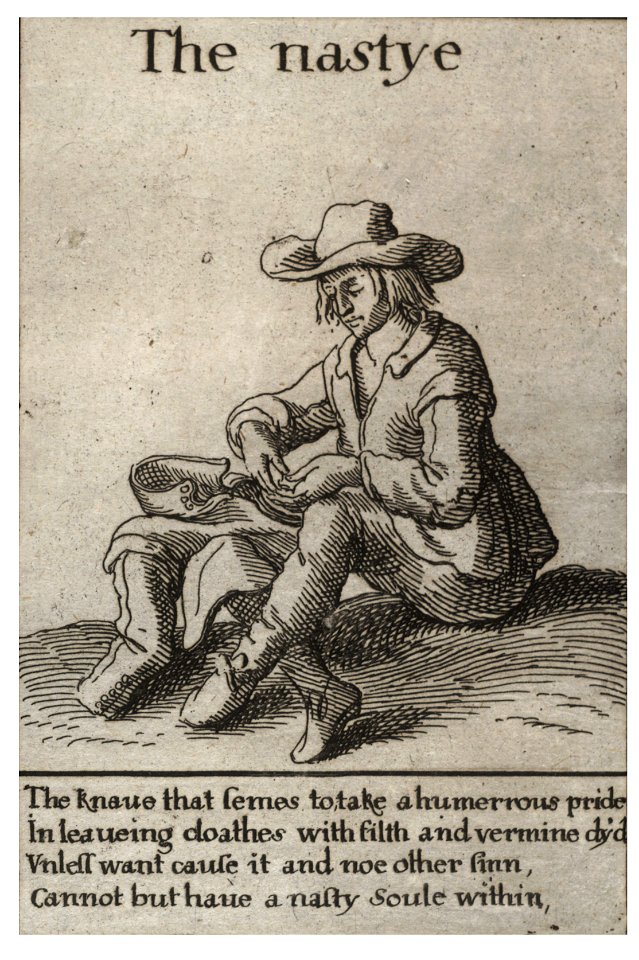 Wenceslas Hollar - A pack of knaves - The nastye