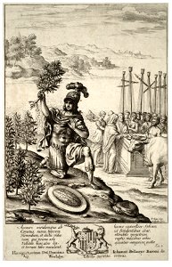 Wenceslas Hollar - Aeneas lands in Thrace (State 2)