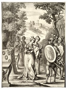 Wenceslas Hollar - Aeneas meets Andromache