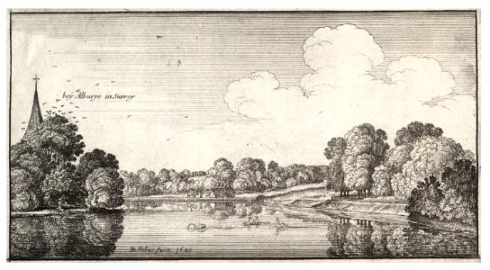 Wenceslas Hollar - Albury (State 1) 2
