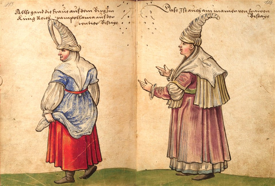 Weiditz Trachtenbuch 113-114