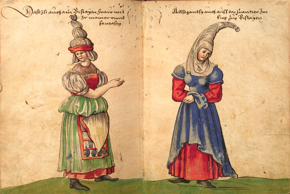 Weiditz Trachtenbuch 129-130