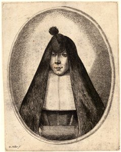 Wenceslas Hollar - Anne Benoÿs (State 1)