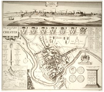 Wenceslas Hollar - Chester (State 1)