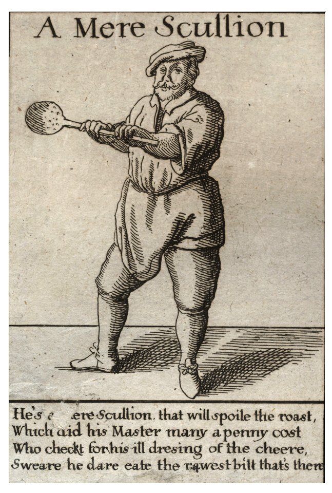 Wenceslas Hollar - A pack of knaves - A Mere Scullion