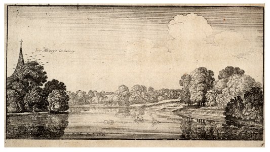 Wenceslas Hollar - Albury (State 2) 2