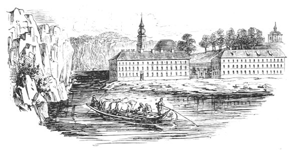 Weltenburg Kloster Illustration Stumpf 1852