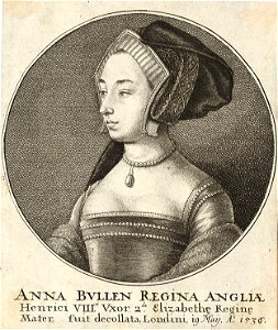 Wenceslas Hollar - Anne Boleyn