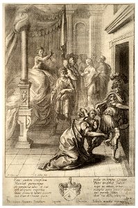 Wenceslas Hollar - Aeneas leaves Troy (State 3)