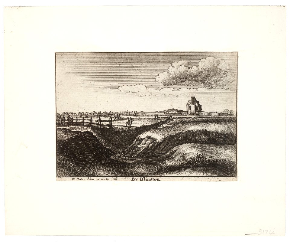 Wenceslas Hollar - By Islington (State 2) 2