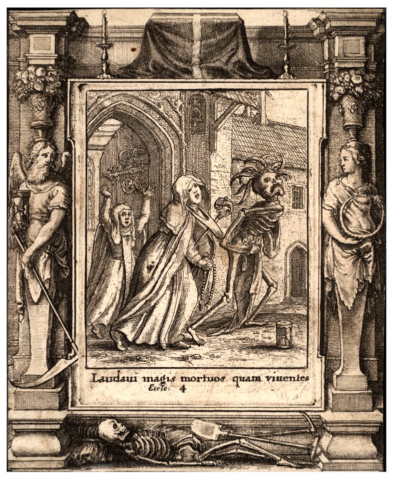 Wenceslas Hollar - Abbess (State 1)