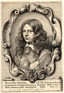 Wenceslas Hollar - Alexander Roelants (State 2)