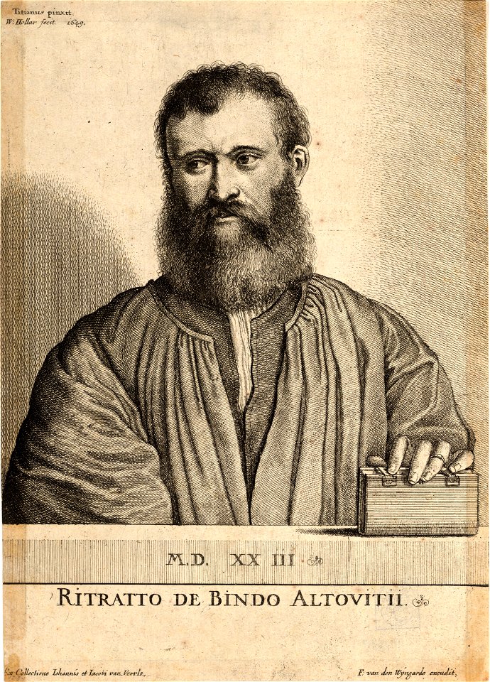 Wenceslas Hollar - Altoviti, or della Casa (State 1)
