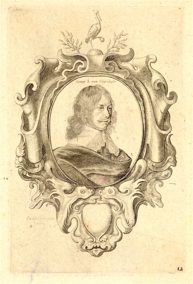 Wenceslas Hollar - Craenhals (State 2)