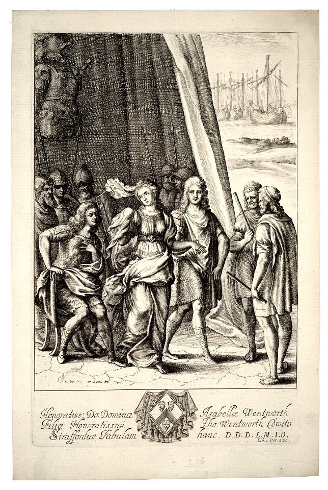 Wenceslas Hollar - Briseis and Achilles