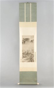 Wen Zhengming - Landscape in Rain - 91-1986 - Saint Louis Art Museum