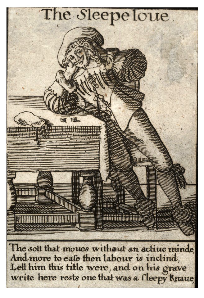 Wenceslas Hollar - A pack of knaves - The Sleepeloue