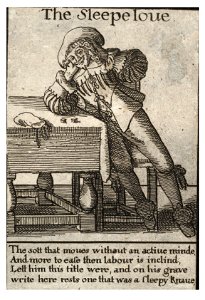 Wenceslas Hollar - A pack of knaves - The Sleepeloue