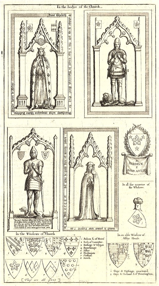 Wenceslas Hollar - Astley (monument) (State 2)