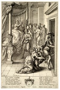 Wenceslas Hollar - Aeneas leaves Troy (State 2) 2