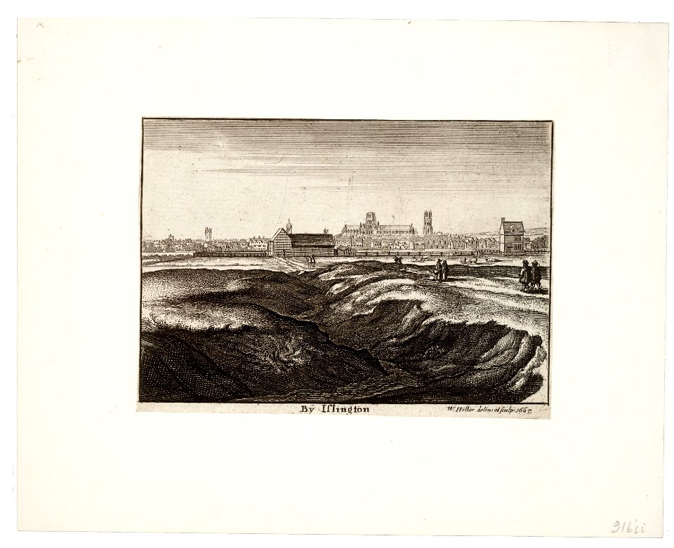 Wenceslas Hollar - By Islington (State 2)