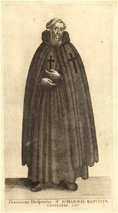 Wenceslas Hollar - Canonicus Hospitalis Sti. Iohannis Baptistae