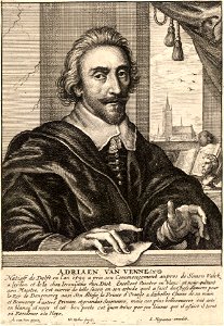 Wenceslas Hollar - Adrienne van Venne (State 2)