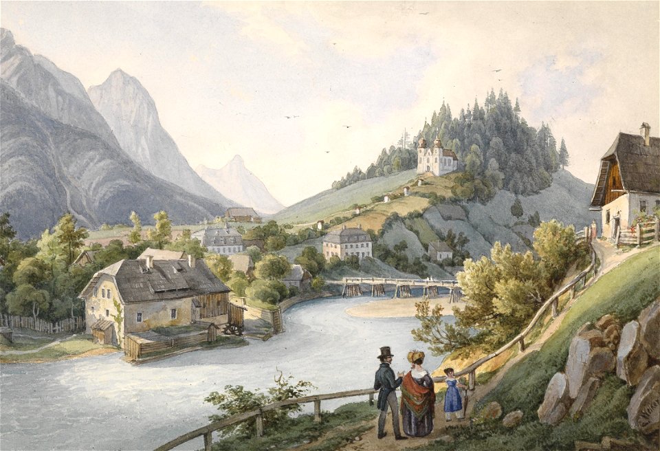 Ernst Welker Motiv aus Bad Ischl