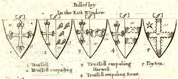 Wenceslas Hollar - Billesley (Trussell) (State 2)