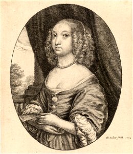 Wenceslas Hollar - Anne Webouts (State 2)