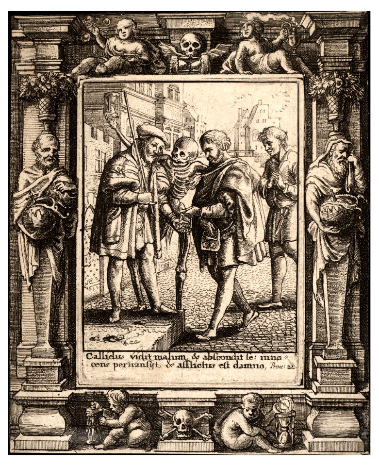 Wenceslas Hollar - Advocate (State 1)