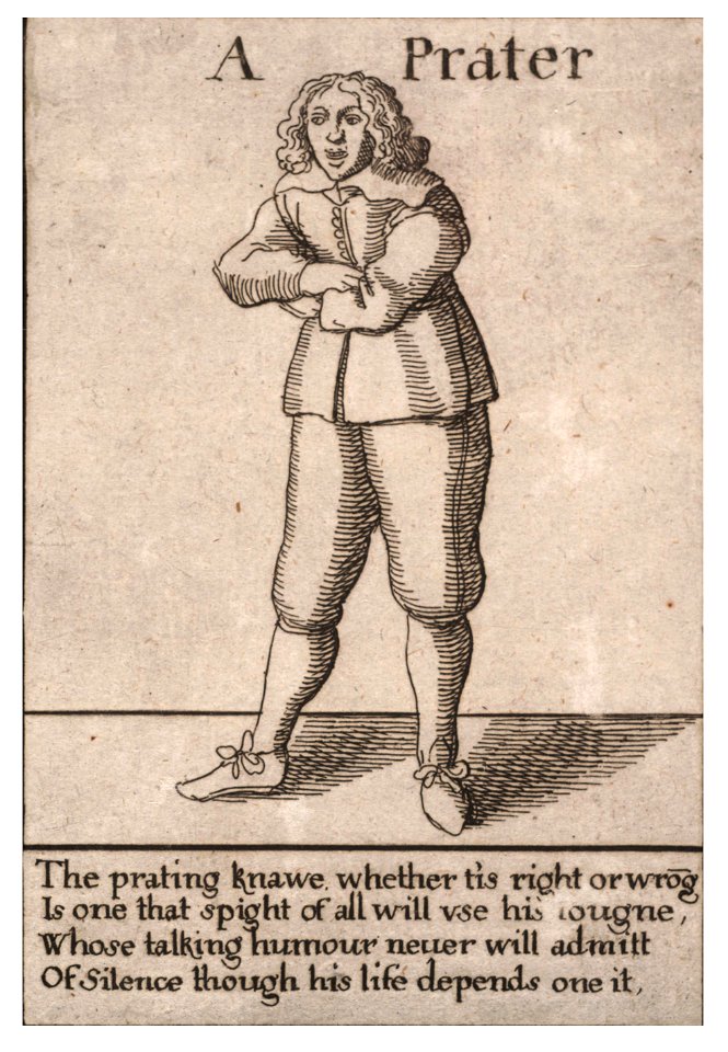 Wenceslas Hollar - A pack of knaves - A Prater