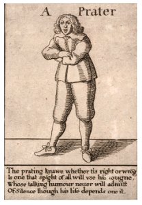 Wenceslas Hollar - A pack of knaves - A Prater