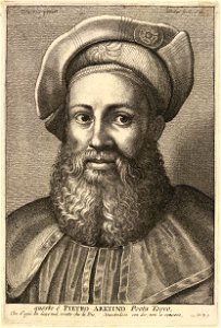 Wenceslas Hollar - Aretino (State 2)